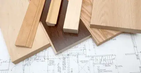 Millwork in construction