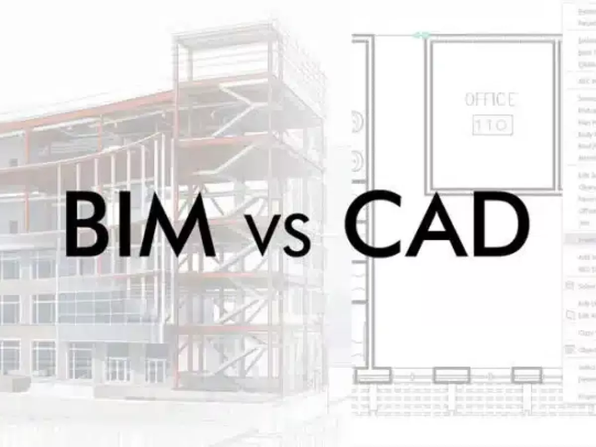 Difference Between Cad And Bim 800x600