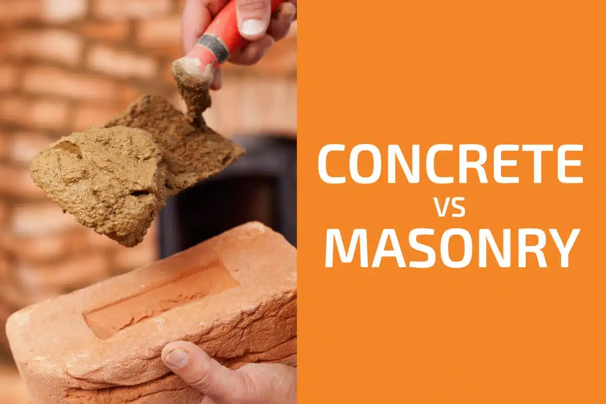 Masonry Vs Concrete