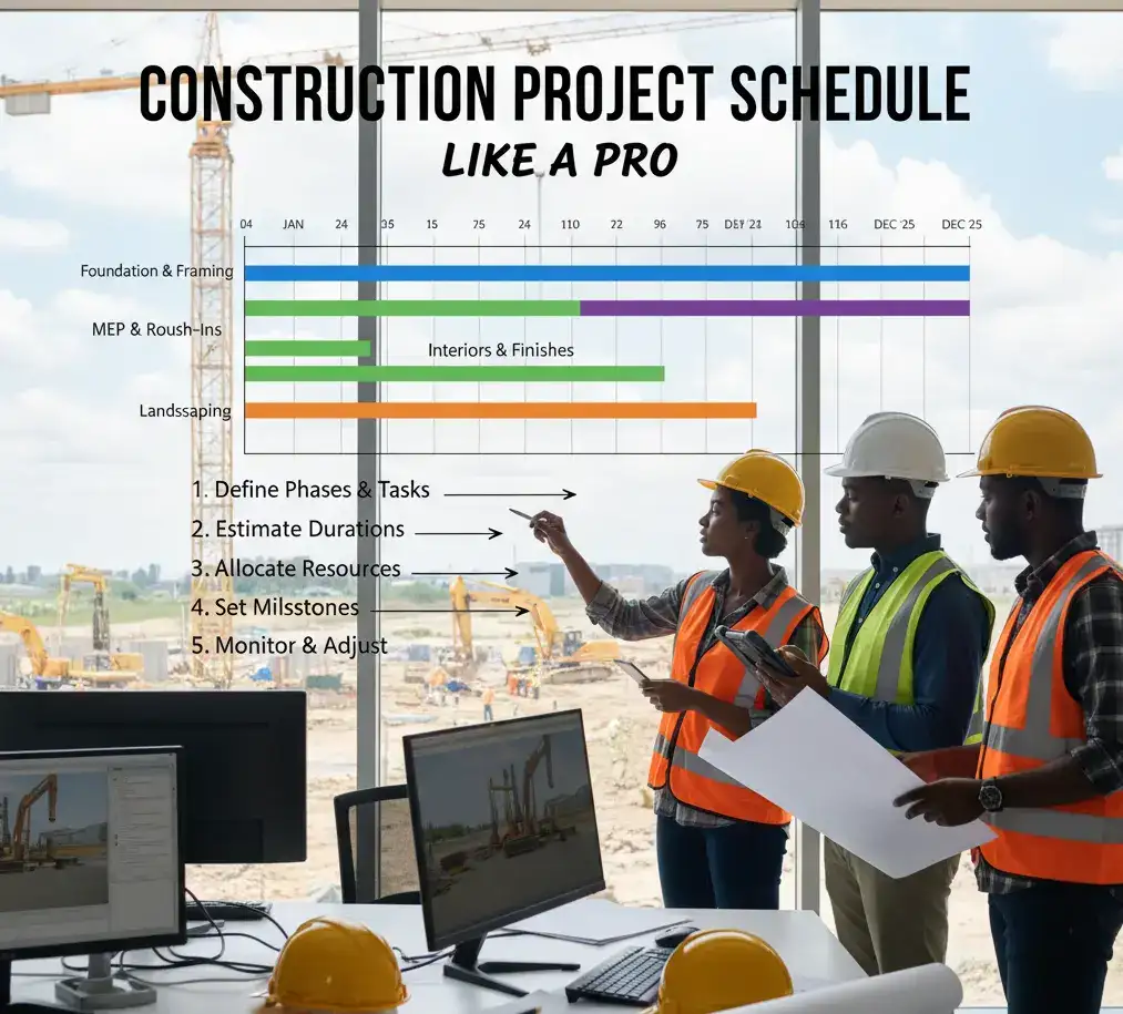 Construction Project Schedule