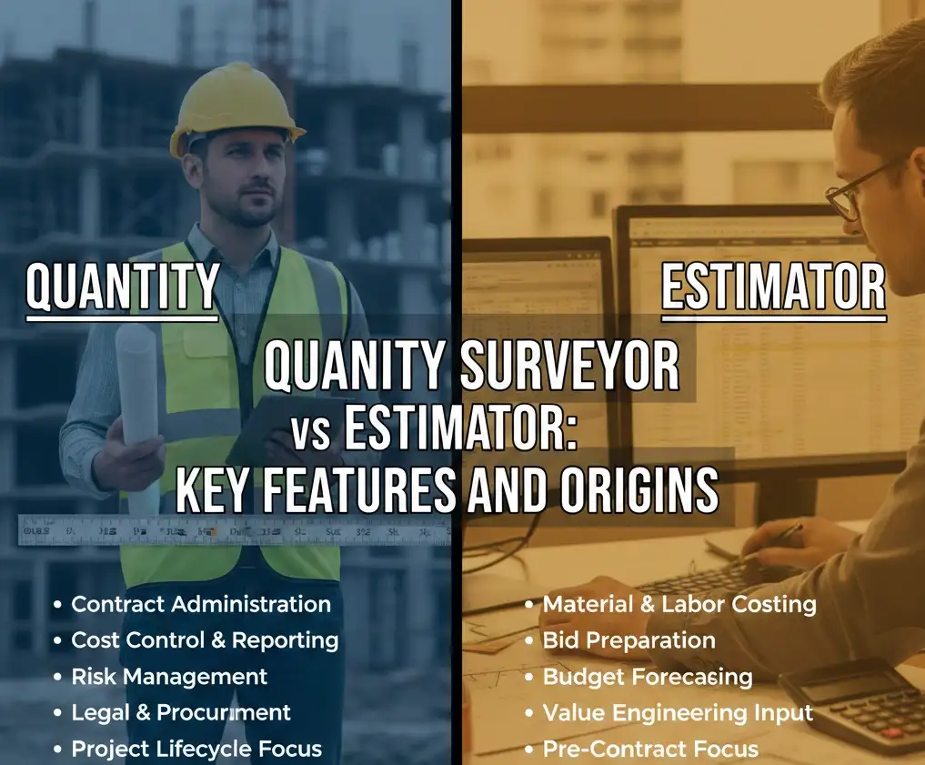 Quantity Surveyor vs Estimator