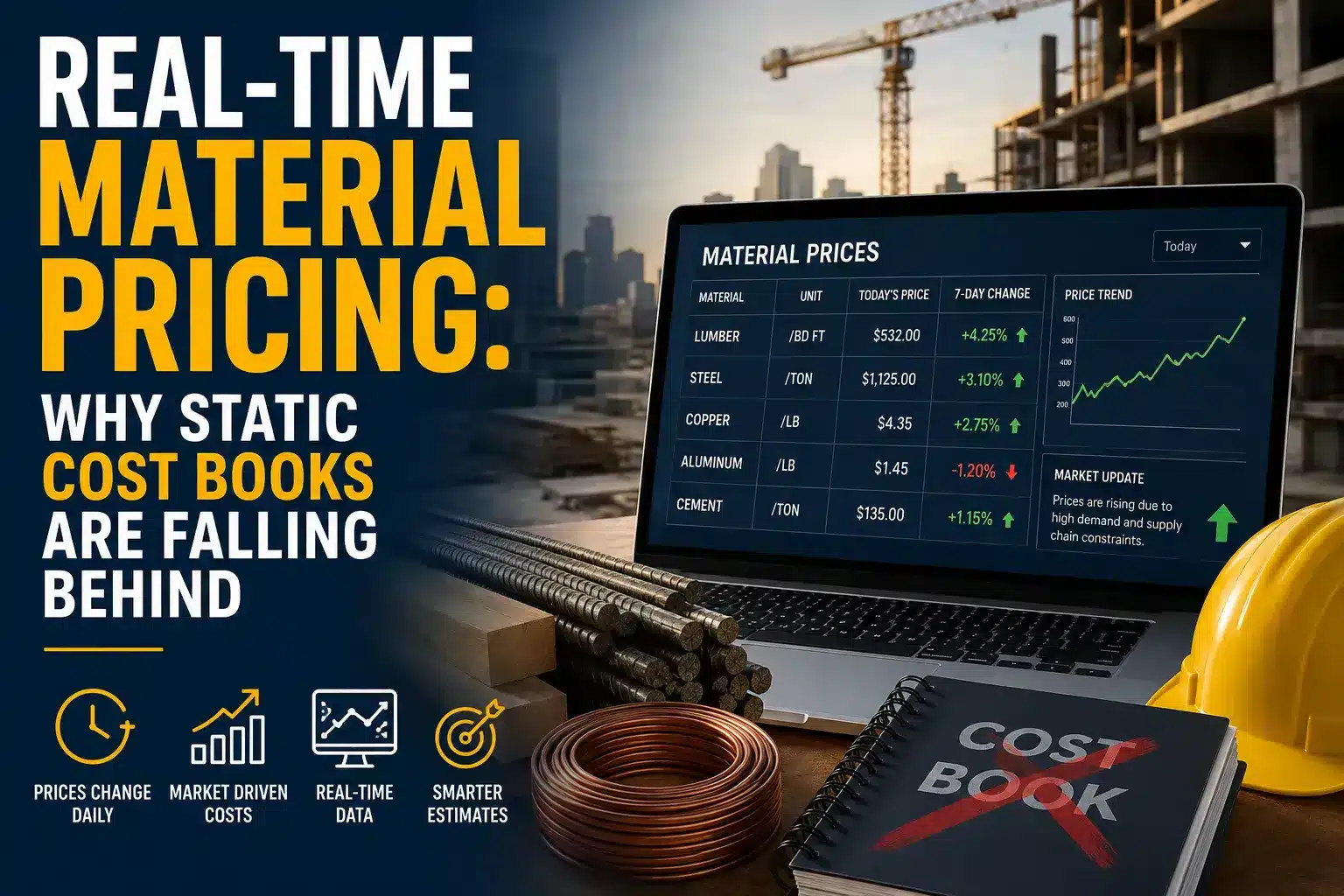 Real-Time Material Pricing