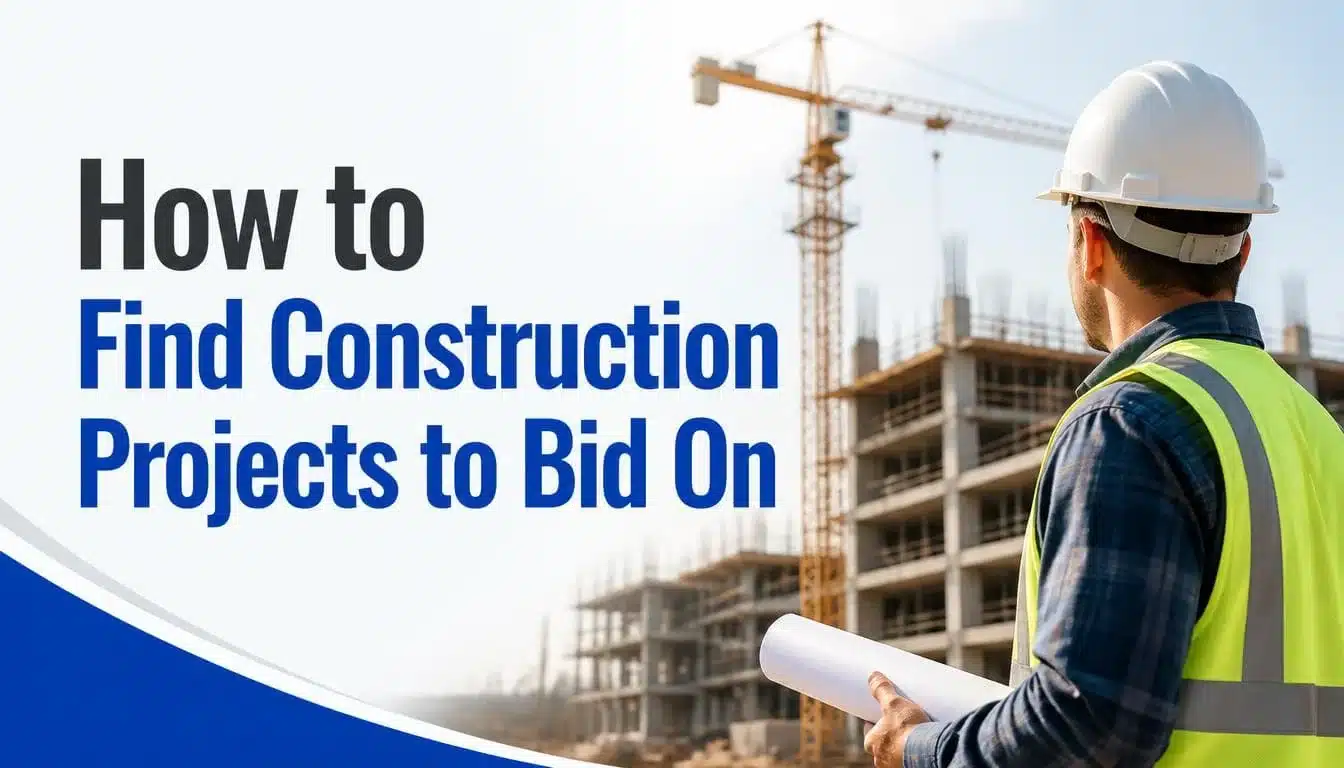 Find Construction Projects to Bid On