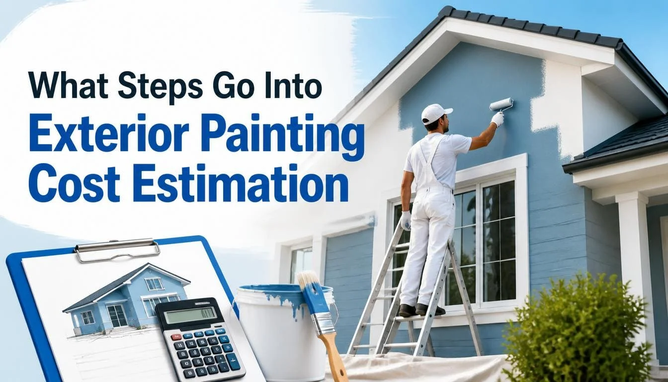 Steps Go Into Exterior Painting Cost Estimation