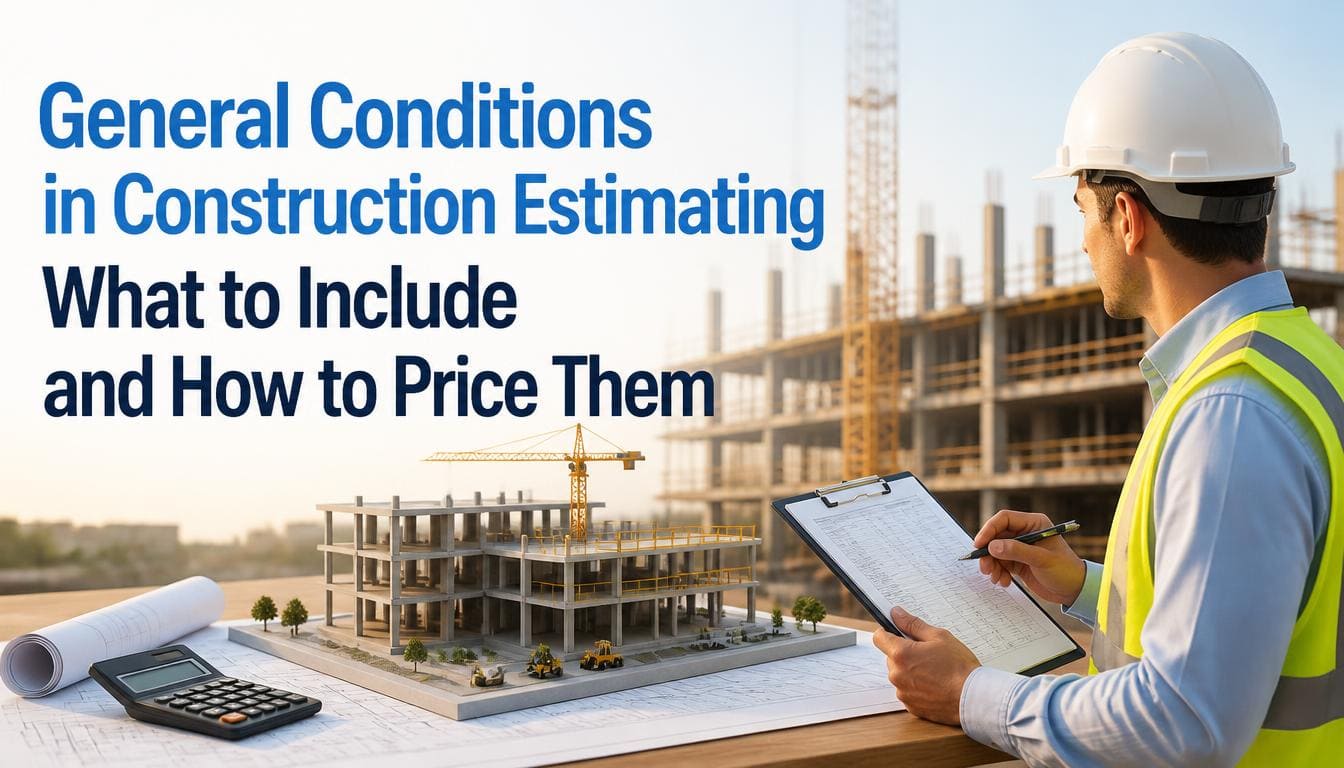 General Conditions in Construction Estimating